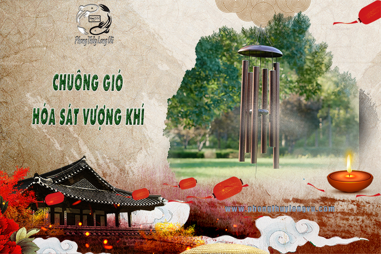 Chuông Gió Hóa Sát Vượng Khí