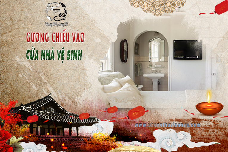 Gương Chiếu Vào Cửa Nhà Vệ Sinh