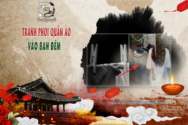 Tránh Phơi Quần Áo Vào Ban Đêm