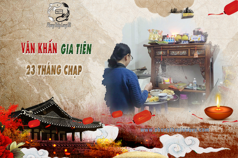 Văn Khấn Gia Tiên Ngày 23 Tháng Chạp